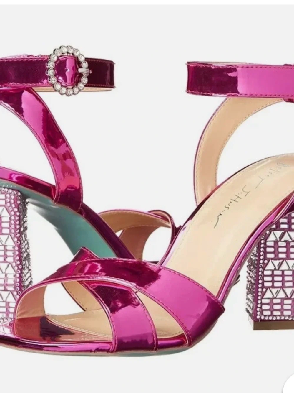 Betsey Johnson bold metallic